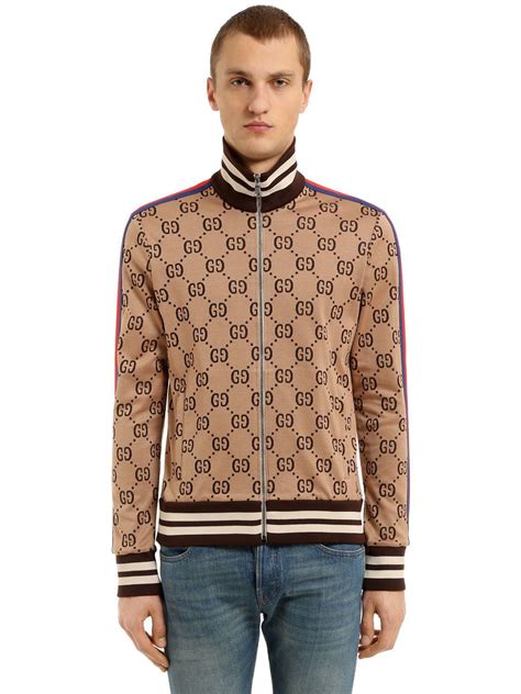 gucci jacquard track jacket.